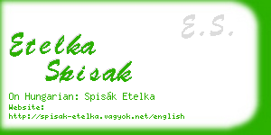 etelka spisak business card